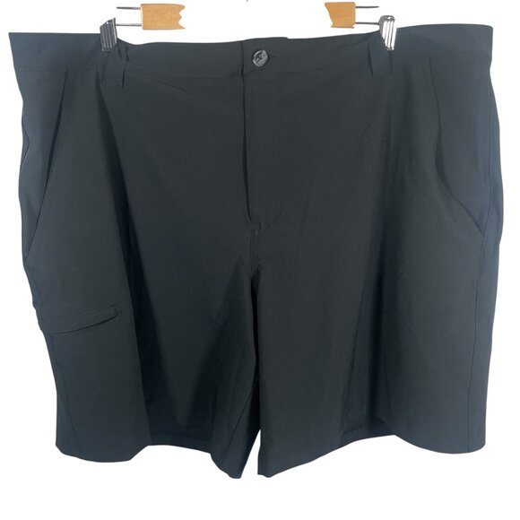 Columbia PFG Grander Marlin III Offshore Shorts Mens 42 Black Fishing Omni-Shade - Picture 1 of 9